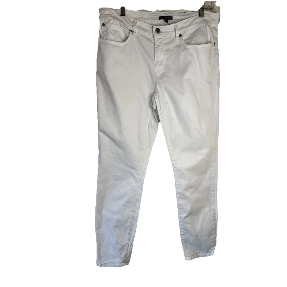 Eileen Fisher organic cotton women's skinny‎ jeans US size 8